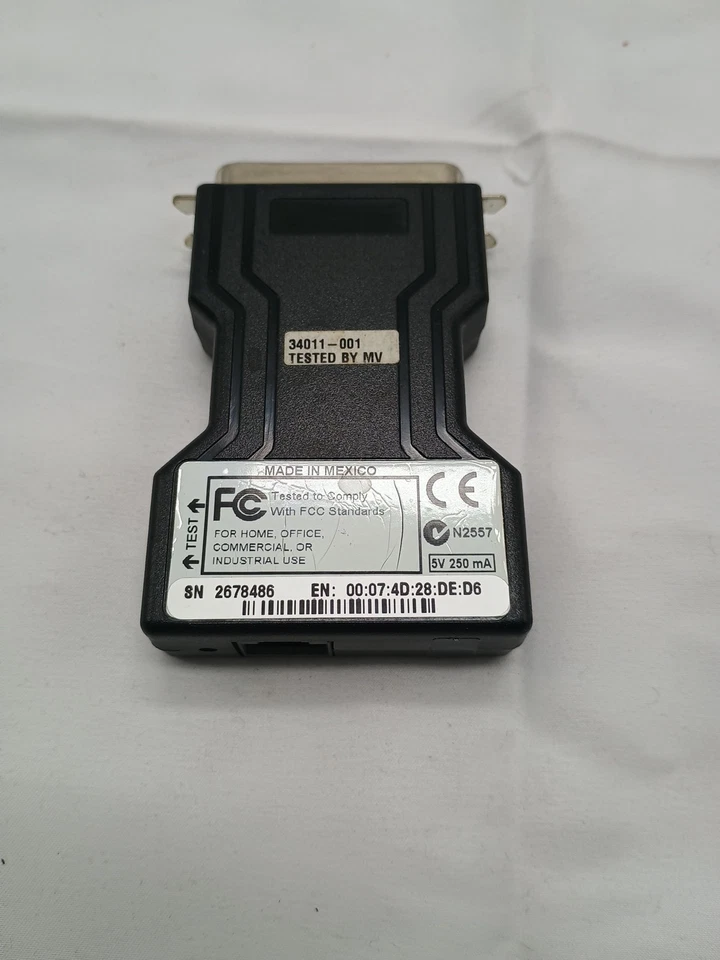 Zebra ZebraNet Parallel Link External Print Server II - Image 2 of 4