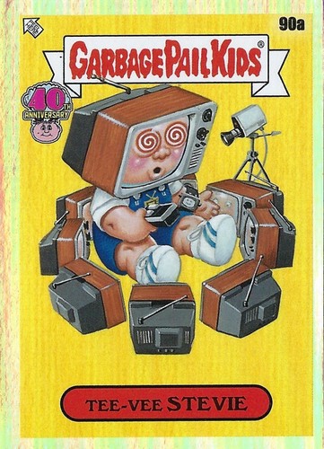 2025 THE WORST OF GARBAGE PAIL KIDS 40th ANNIVERSARY TEE VEE STEVIE 90a