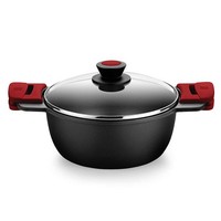 Bra Premiere | Hoher Kochtopf 32 Cm, Aluminiumguss, Dreischichtige, VerstäRkte A