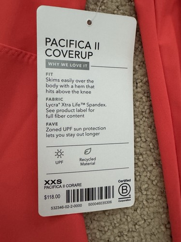 Athleta Pacifica II Zip Coverup Women’s XXS - Picture 4 of 9