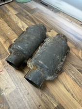 VW Beetle Classic Early Rare Pre 60? L+R Heater Pipe Tubes Under Rear Seat