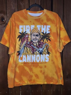 Duvin x Tampa Bay Buccaneers Tie Dyed Creamsicle Bucco Bruce Shirt Large