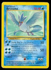 Pokemon ARTICUNO 17/62 Fossil - RARE - MOD PLAY