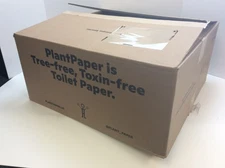 PlantPaper Premium Unbleached Bamboo Toilet Paper, 3 PLY, 32/ROLLS