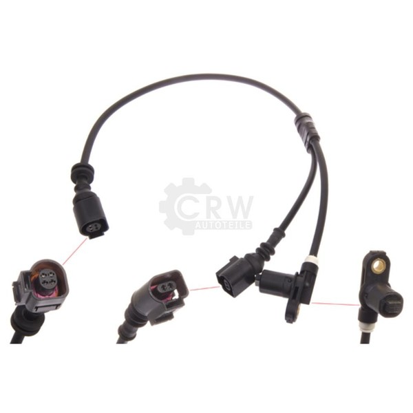 ABS Sensor Raddrehzahl Vorne Links Rechts FüR Ford Galaxy Seat Alhambra WGR-image