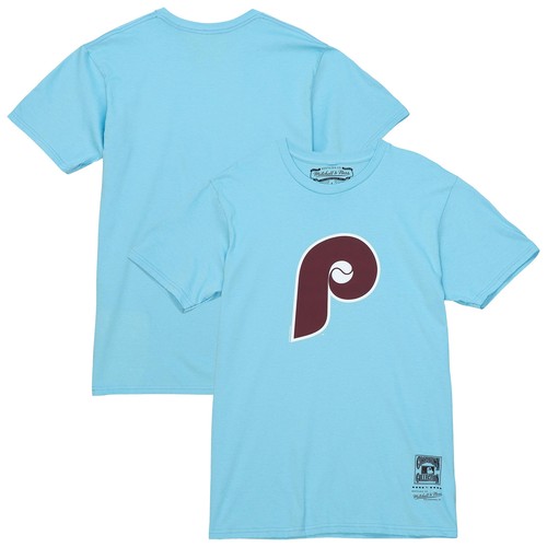 Herren Mitchell & Ness Hellblau Philadelphia Phillies Cooperstown Kollektion