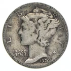 G+ 1926-S Mercury 90% Silver Dime *2726
