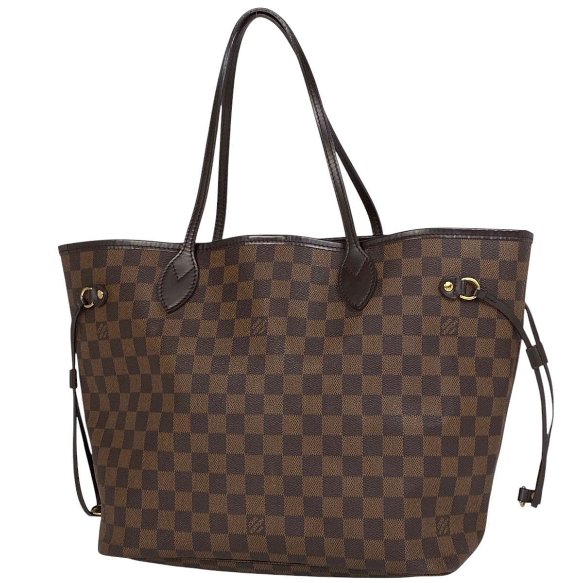 Louis Vuitton Neverfull MM Damier Brown Tote Bag N5110-image
