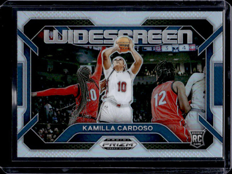 2024 Prizm Draft Picks Kamilla Cardoso Widescreen Rookie RC Silver #2