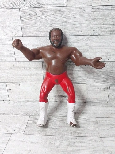 WWE LJN Titan Sports 1984 Junkyard Dog Wrestling Action Figure WWF 