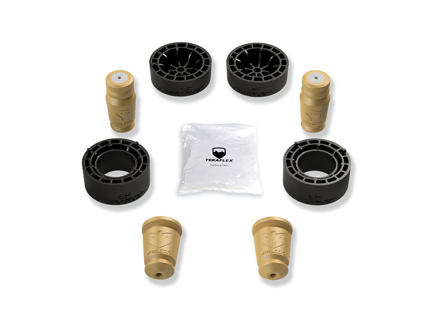 Kit réhausse 1.5 Sport ST1 Spacer résout le problème de frotte de pneu sur Wrangler JL 4 Portes