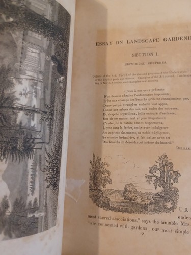 1859 Treatise On Landscape Architecture N America, Downing, illust antique book - Picture 20 of 24