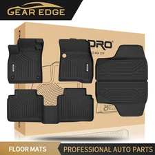 Floor Mats& Trunk Cargo Liner for 2023-2025 Honda Accord 3D Mold TPE All-Weather