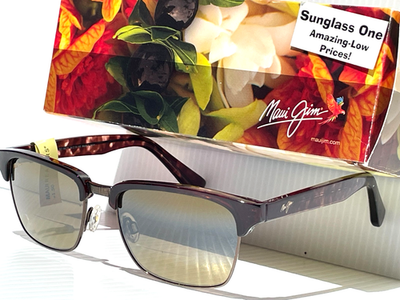 Maui Jim KAWIKA Tortoise POLARIZED Bronze Lens READERS +1.5
