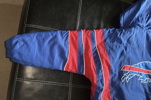 Vintage NFL Buffalo Bills 1990’s Pro Line Player Puffer Winter Jacket Large Auth - Picture 8 of 15