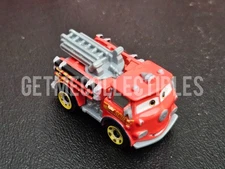DISNEY PIXAR CARS MINI RACERS RACE RESCUE RED FIRE TRUCK 2026 #1 FREE SHIP $15+