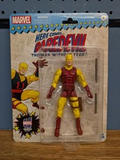 Daredevil Yellow Suit Unlimited Exclusive Marvel Legends Retro Hasbro 2022