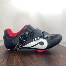 Peloton Cycling Shoes Women’s 9 Biking Black Red PL-SH-02 40 EU with Cleats