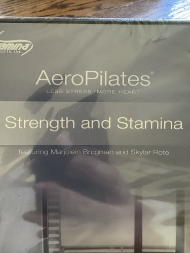 New AeroPilates Strength and Stamina Workout DVD CARDIO-BUILD-TONE-BURN FAT - Imagen 2 de 3