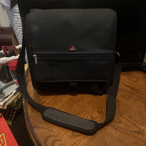 OEM GENUINE Official Sony PlayStation PS 1 2 Messenger Travel Bag Carry Case