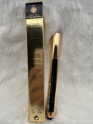 YSL TOUCHE ECLAT HIGH COVERAGE RADIANT CONCEALER #3 Almond - Full Size 0.08 oz