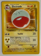 Pokémon TCG Electrode 18/64 Rare Unlimited Jungle Unlimited - please read