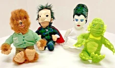 Stuffins Plush Set 4 Universal Studios Monsters 1999