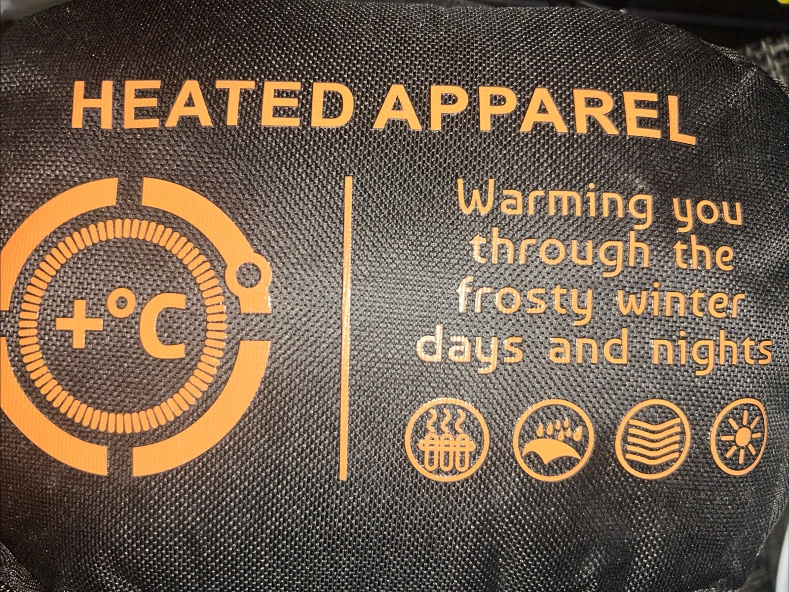 Heated Vest For Winter Size Medium Black