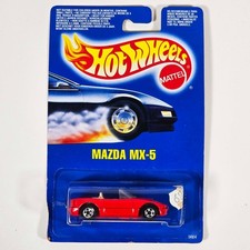 Vintage Hot Wheels Mazda MX-5 Miata / 5664 / International Blue Card / New