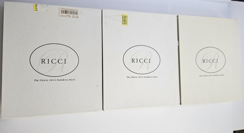 Ricci Argentieri Ricci Amalfi 5-Piece Place Setting (4 Sets) NEW In Boxes - Picture 3 of 17