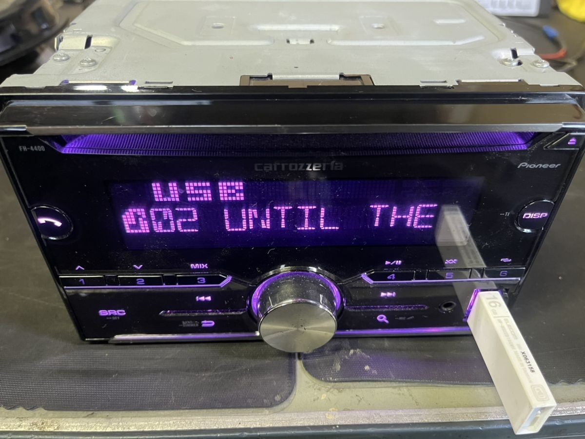 ポータブルプレーヤー Carrozzeria car stereo Bluetooth Pioneer Carrozzeria Car Audio 2DIN CD / USB / Bluetooth FH