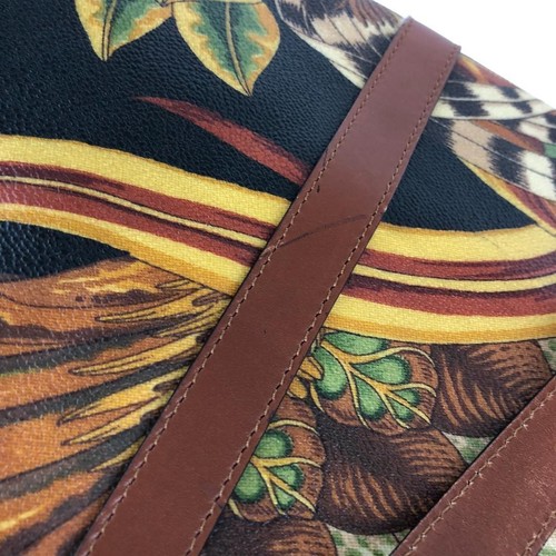 Bolso de Mano Salvatore Ferragamo Cuero PVC Patrón Botánico Multicolor 118215 - Imagen 13 de 14