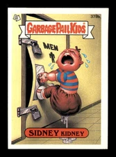 1987 Garbage Pail B Var C #379 Sidney Kidney Red Header EXMT X3068754