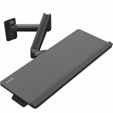 VIVO Pneumatic Heavy Duty Wall Mounted 24 inch Keyboard Tray