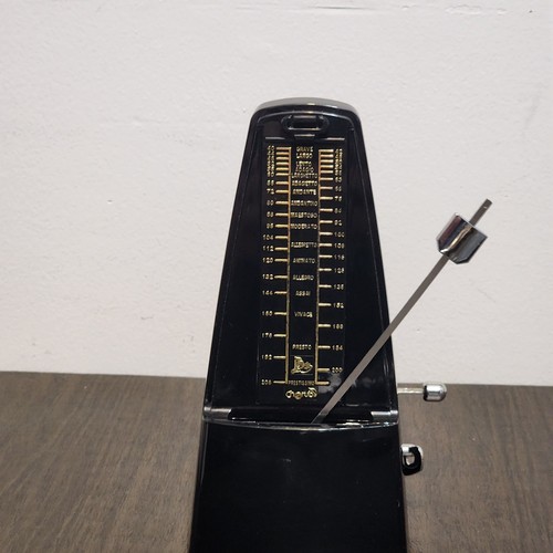 CHERUB Accoustic Classic Metronome WSM 330 Mechanical Wind Up 40-208 BPM VIDEO - Picture 12 of 12
