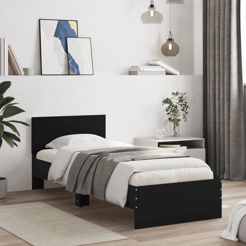 Modern Wooden Single Size 90cm Bed Frame Base With Headboard Wood Beds Solid - Picture 21 of 31