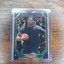 MALIK NABERS 2024 UPPER DECK GOODWIN tortoise shell RC CARD /149 New York Giants