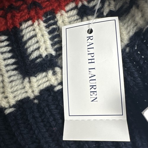Olympics Team USA Ralph Lauren 2014 Limited Edition Reindeer Hat Beanie Sz L/XL - Picture 12 of 16
