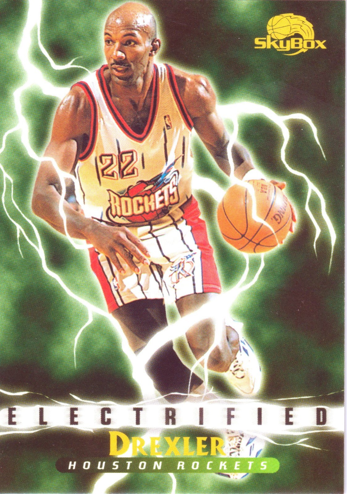 1995-96 SkyBox Premium #285 Clyde Drexler