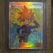 Pokemon Sun & Moon Unified Minds Blue's Tactics 231/236 Full Art Ultra Rare NM on eBay