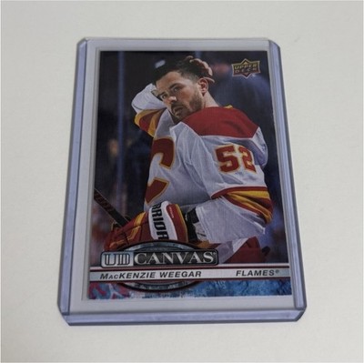 Upper Deck UD Canvas MacKenzie Weegar Flames 2025-26 Series 2 Hockey C-128