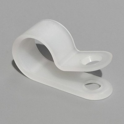 x100 HEYCO 1/2'' INCH P-CLIP 3318 CCL500-170 LOOP CABLE CLAMP NATURAL WHITE USA