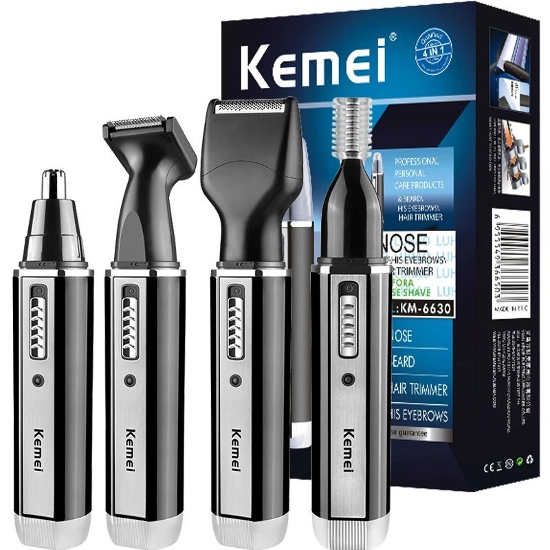 Water Resistant Nose Eyebrow Trimmer & Ear Hair Remover Beard Shaving Clipper