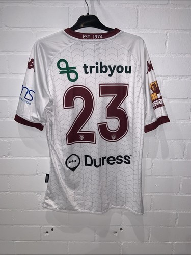 Camisa de fútbol visitante Kappa 2024/25 Fc Bulleen Lions para hombre talla pequeña excelente estado - Imagen 5 de 5