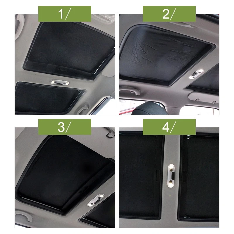 2X For Mini Cooper Countryman Car Sunroof Sun Shade Foldable UV Heat Block Cover Foto 3 de 4