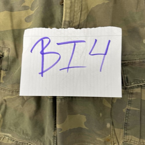 Vintage Abercrombie and Fitch Camo Cargo Shorts Men’s Paratrooper Twill - Picture 11 of 11