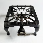 Vintage Griswold No. 31 Cast Iron Single Burner Cooking Camp Gas Stove