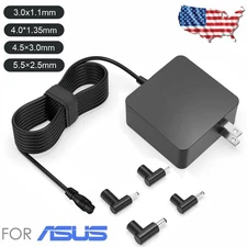 For Asus ADP-45BW AC Laptop Charger Adapter Charger Power Supply 65W 45W 33W US