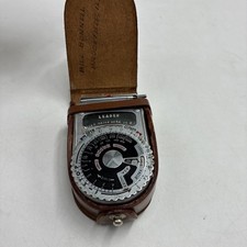 Sekonic L-V1 Photoelectric Exposure Light Meter in Leather Case Not tested