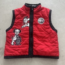 Y2K Vintage Disney 101 Dalmatians Red Zip Up ...